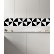 Azulejo Decorado Meio 15,5x15,5cm Para Cozinha e Banheiro
